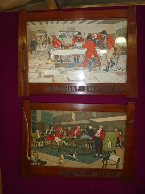 A Pair of Original Cecil Aldin Prints Arts and Crafts Frames