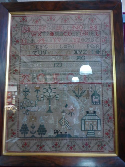George III Girl Sampler Good Condition