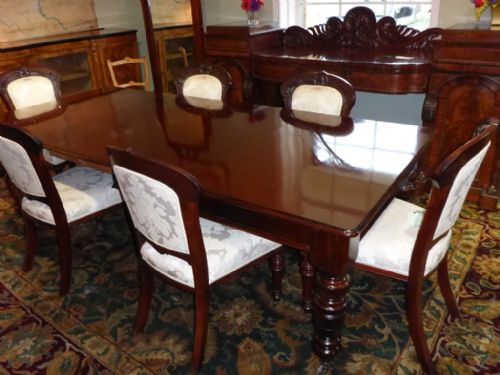 Victorian Mahogany Extending Dining Table