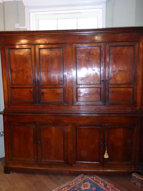 Large 18th Century Housekeepers Cupboard