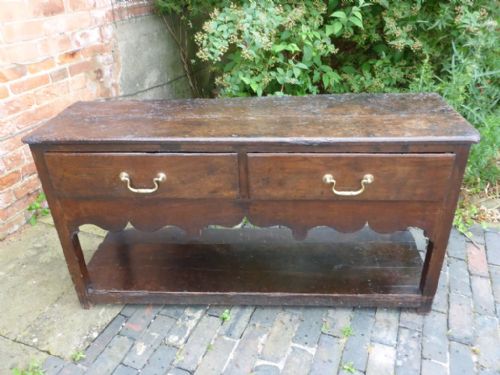 Rare Early 18th Century Harvest Table