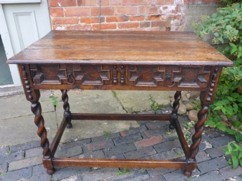 17th Century Oak Side Table