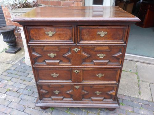 17th Century Chest of Drawers Oak