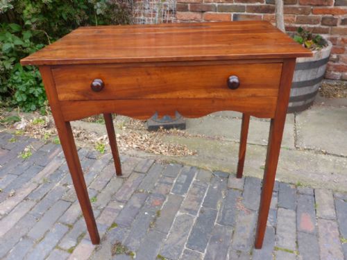 18th Century Yew Wood Side Table