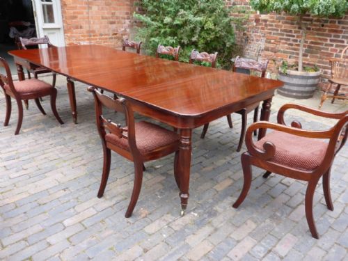 Georgian Extending Dining Table in Mahogany