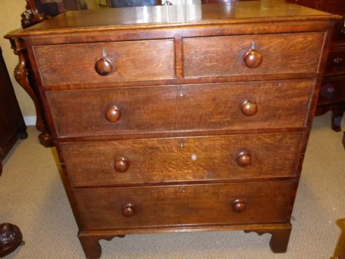 Georgian Oak Chest of Drawers C1820