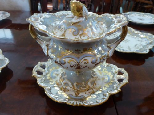 Rockingham Works Brameld Dinner Service C 1835/42