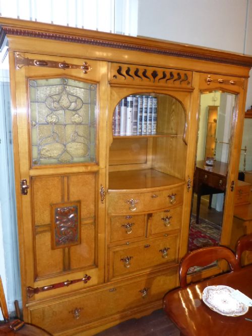 Superb Arts and Crafts Wardrobe