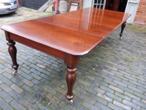 Antique Victorian Extending Dining Table in Mahogany