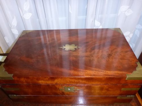Quality Victorian Campaign Correspondence Box