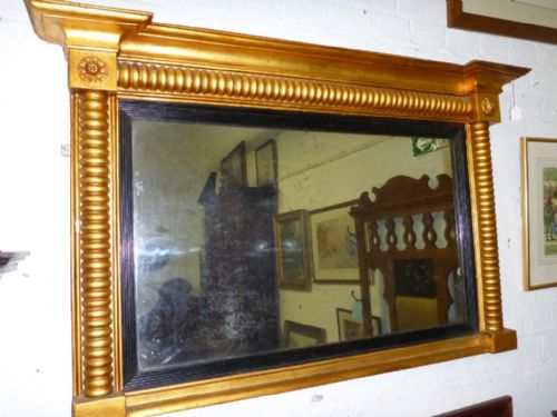 Victorian Over Mantle Mirror