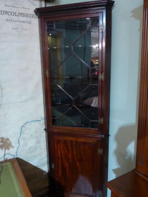 Antique Georgian Full Height Corner Cupboard