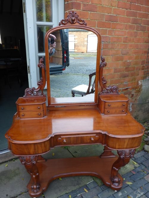 Victorian Mahogany Duchess Dressing Table