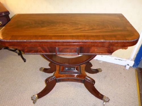 Super Quality Regency Period Card/games Table