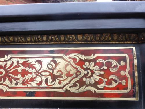 SUPERB VICTORIAN BUHL WORK CABINET - ADDITIONAL PHOTO 9