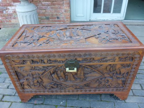 Japanese Camphor Wood Box