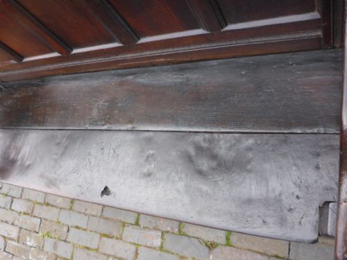 EARLY OAK SETTLE 1690 - ADDITIONAL PHOTO 5
