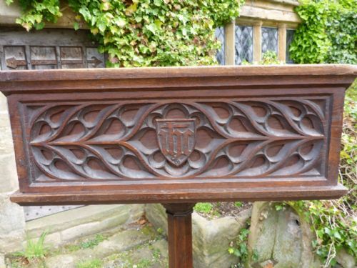 Antique Oak Lectern
