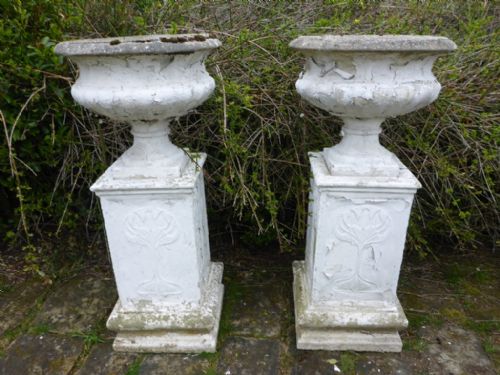 Pair of Garden Urns