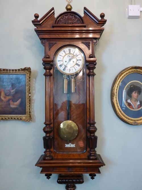 Vienna Wall Clock Weight Driven