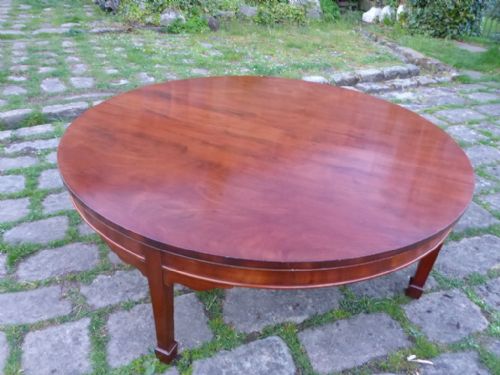 Victorian Circular Coffee Table Mahogany