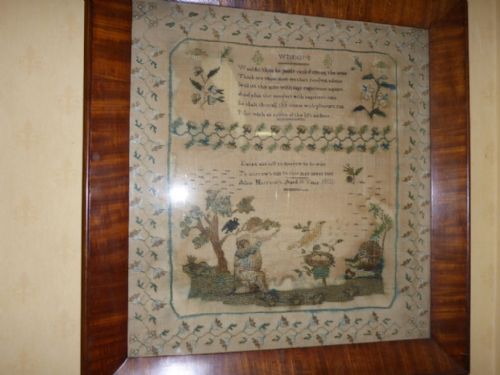 Sampler Alice Harrison 1831 Aged 11