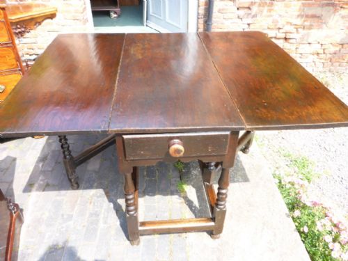 Early Gate Leg Dining Table C1740