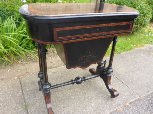 Victorian Sewing/games Table