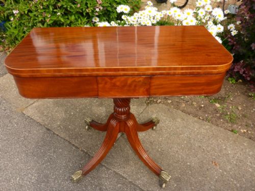Good Quality Georgian Tea Table Mahogany