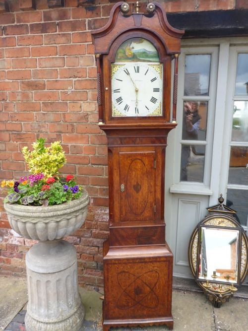 Antique Long Case Clock Thomas Robinson Sheffield