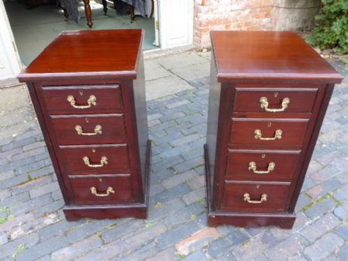 Pair of Victorian Bedside Chests