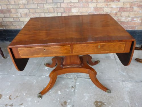 Georgian Sofa Table in Mahogany