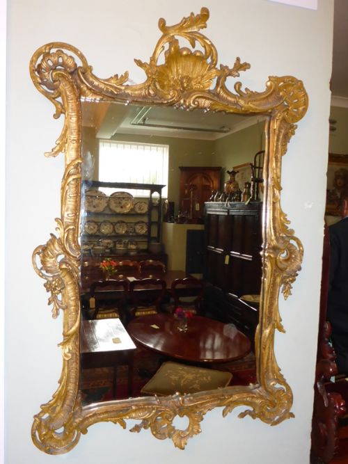 Quality Victorian Pier Mirror 18th Century Style