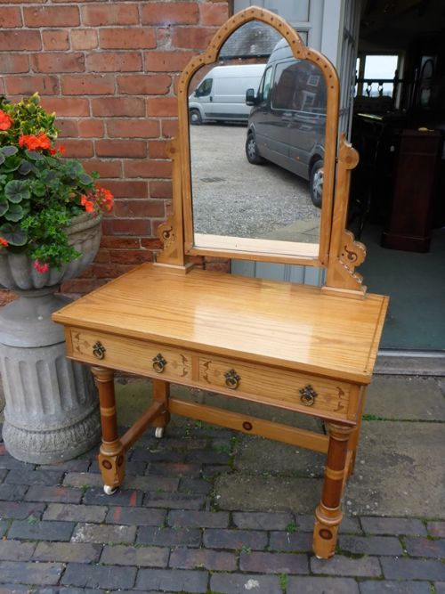 Three Quarter Size Dressing Table Charles Bevan Style