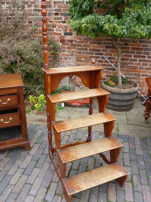 Rare Victorian Library Steps