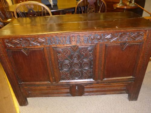 Early Oak Blanket Box Sw 1700