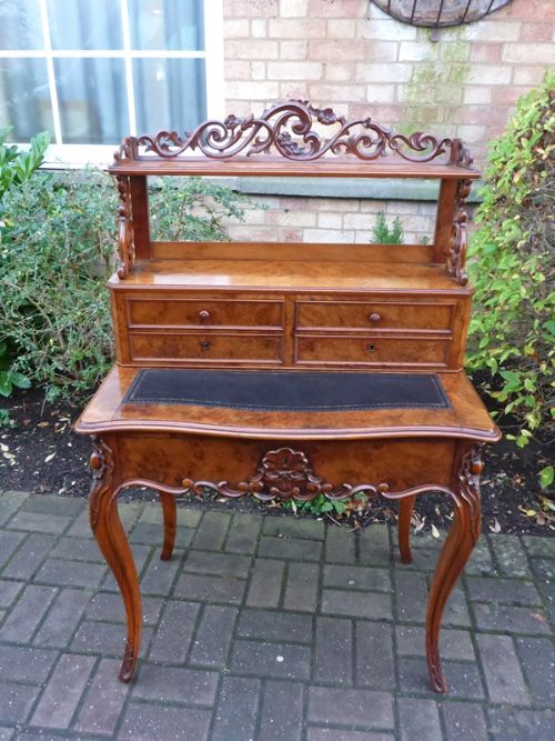 Victorian Ladies Desk Bon Huer De Jour