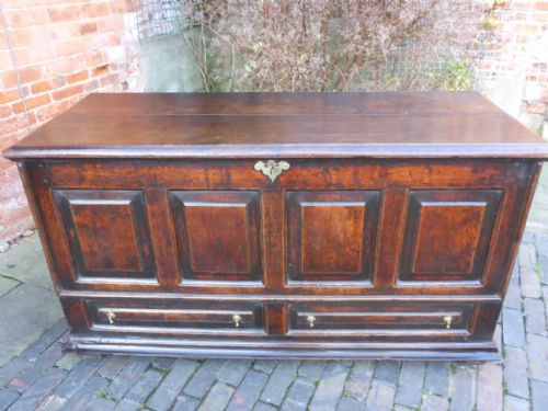 Early Georgian Blanket Box Stunning Colour