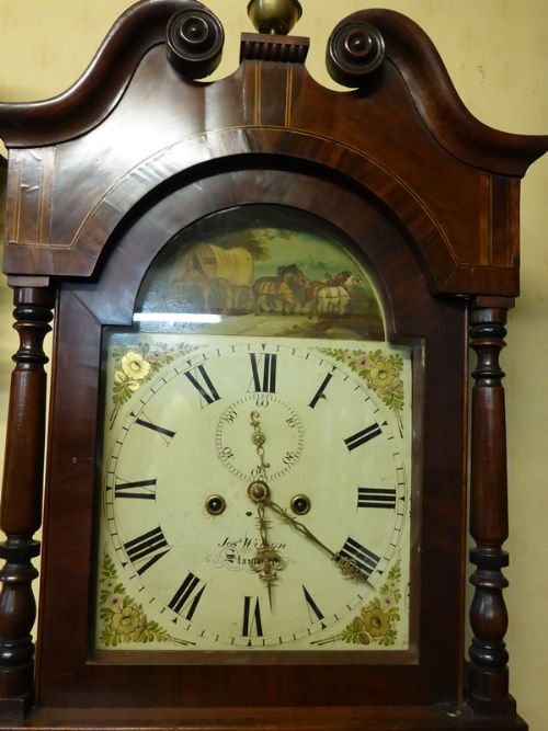 Long Case Clock Joseph Wilson Stamford 8 Day
