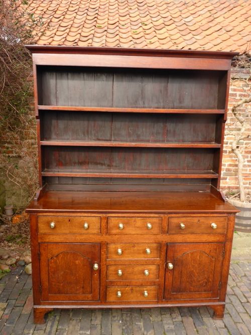 Good 18th Century Antique Oak Dresser