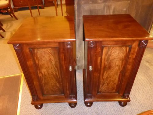 Early Victorian Bedside Cabinets