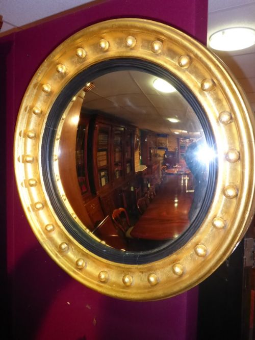 Antique Convex Mirror