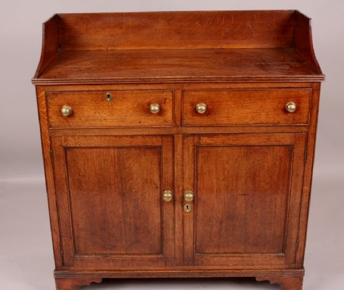 Georgian Dresser/cupboard Unusual Small Size