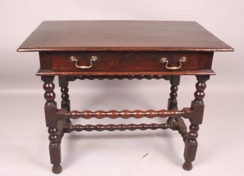 Georgian Oak Side Table