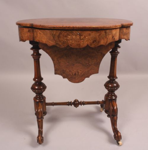 High Quality Ladies Sewing Table Victorian