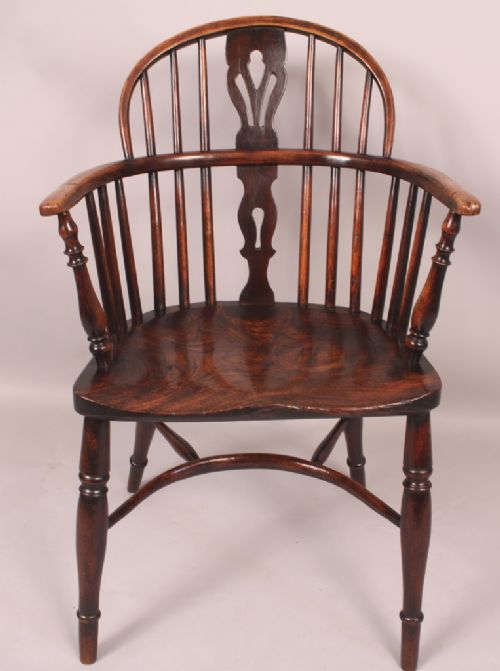 Nottinghamshire Ash and Elm Windsor Chair