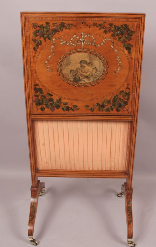 Superb Quality Ladies Secretary in Satin Wood