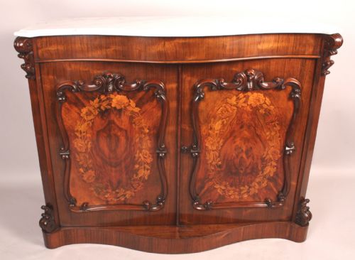 Highly Decorative Rosewood Chiffonier