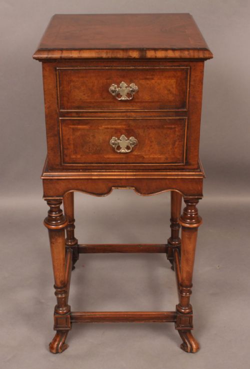 Good Quality Bedside Chest in Walnut