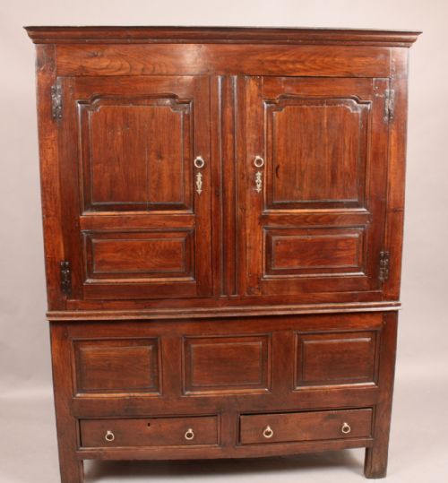 Good North Wales Livery Cupboard Oak